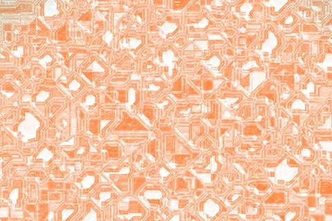 Design nice red electronic multi colored toxic acid pattern computer art Stockillustratie