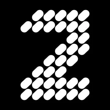 Design number 2. Made from a composition of natural stone or spots. Stock Illustration