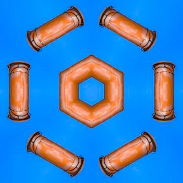 Design objects for games and rendered spaces Stock Photos