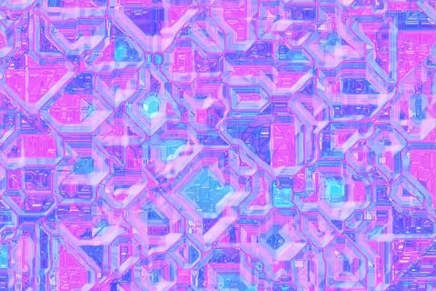 Design optic crystalline pattern digitally made texture background illustration Stock Illustration