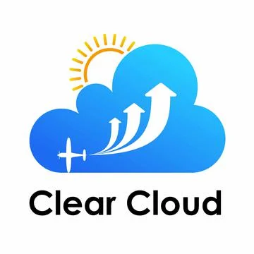 Design or vector shape of cloud and plan also sun Illustrazione stock
