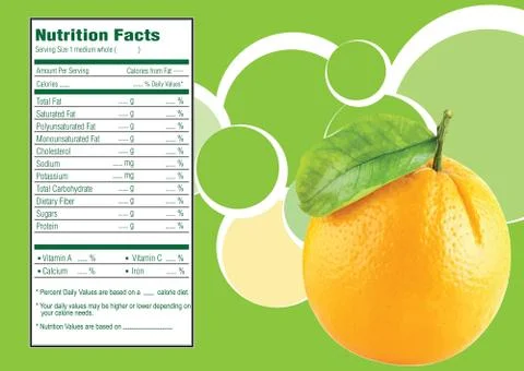 Design for orange background Stock Photos