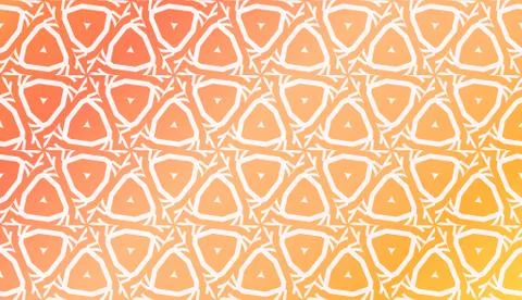 Design Pattern With Abstract Modern Ornament. Triangles Style. Gradient Backg 스톡 일러스트