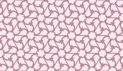 Design pattern with abstract modern ornament. Triangles style. Vector Seamles Illustrazione stock