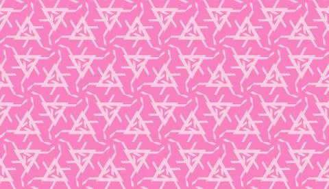 Design pattern with abstract modern ornament. Triangles style. Vector Seamles Illustrazione stock