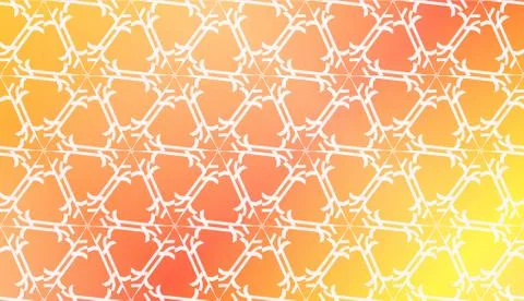 Design Pattern With Abstract Modern Ornament. Triangles Style. Gradient Backg Illustrazione stock