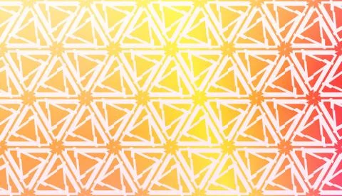 Design Pattern With Abstract Modern Ornament. Triangles Style. Gradient Backg 스톡 일러스트
