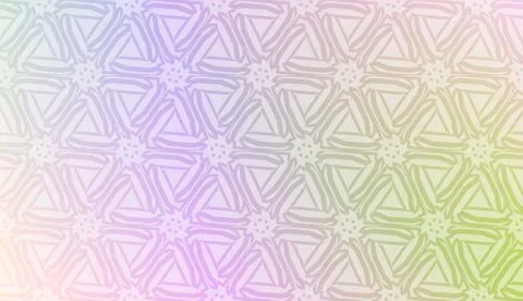 Design pattern with abstract modern ornament. Triangles style. Vector illustr Stock Illustration
