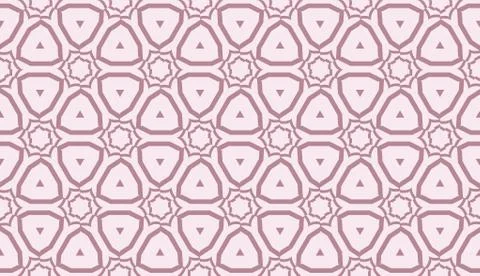 Design pattern with abstract modern ornament. Triangles style. Vector Seamles Stock Illustration