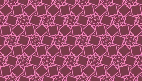 Design pattern with abstract modern ornament. Triangles style. Vector Seamles Stock Illustration
