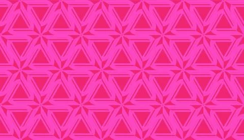 Design pattern with abstract modern ornament. Triangles style. Vector Seamles Illustrazione stock