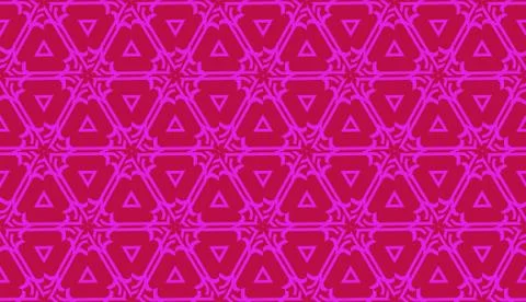 Design pattern with abstract modern ornament. Triangles style. Vector Seamles Illustrazione stock