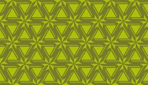 Design pattern with abstract modern ornament. Triangles style. Vector Seamles Illustrazione stock