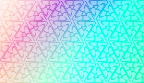 Design pattern with abstract modern ornament. Triangles style. Vector illustr イラスト素材