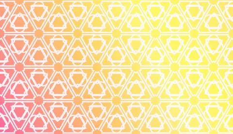 Design Pattern With Abstract Modern Ornament. Triangles Style. Gradient Backg 스톡 일러스트