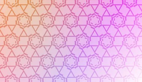 Design pattern with abstract modern ornament. Triangles style. Vector illustr Stock Illustration