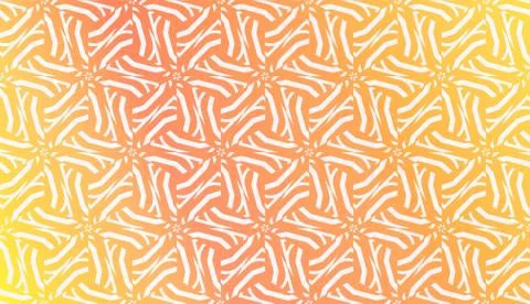 Design Pattern With Abstract Modern Ornament. Triangles Style. Gradient Backg Illustrazione stock