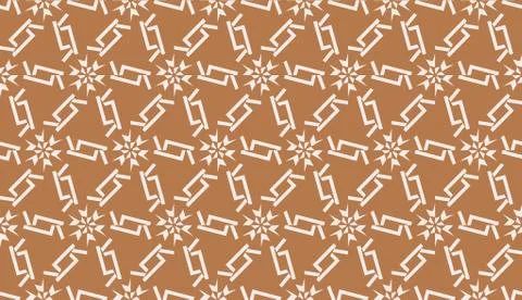 Design pattern with abstract modern ornament. Triangles style. Vector Seamles Illustrazione stock