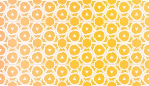 Design Pattern With Abstract Modern Ornament. Triangles Style. Gradient Backg Illustrazione stock