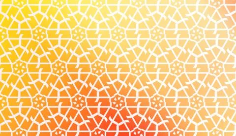 Design Pattern With Abstract Modern Ornament. Triangles Style. Gradient Backg Illustrazione stock