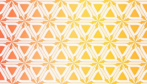 Design Pattern With Abstract Modern Ornament. Triangles Style. Gradient Backg イラスト素材