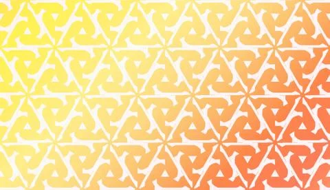 Design Pattern With Abstract Modern Ornament. Triangles Style. Gradient Backg Stock Illustration