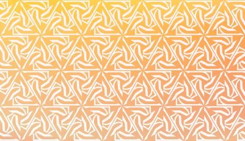 Design Pattern With Abstract Modern Ornament. Triangles Style. Gradient Backg 스톡 일러스트