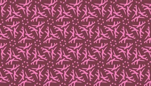 Design pattern with abstract modern ornament. Triangles style. Vector Seamles Illustrazione stock