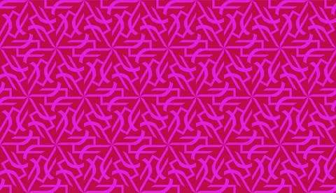 Design pattern with abstract modern ornament. Triangles style. Vector Seamles 库存插图