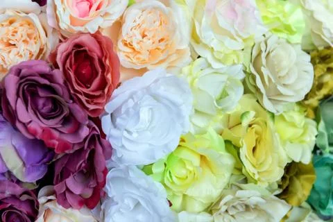 Design pattern of flower texture and background Foto stock