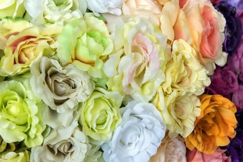 Design pattern of flower texture and background Stock Photos