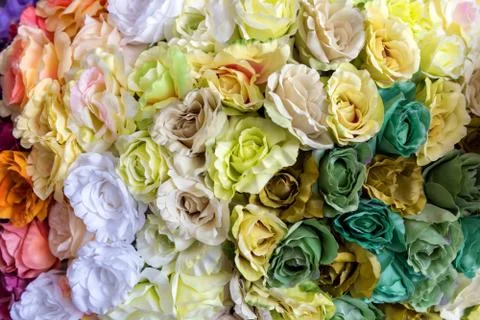 Design pattern of flower texture and background Stock Photos