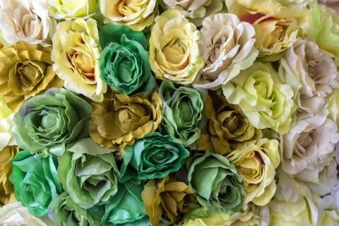Design pattern of flower texture and background Stock Photos