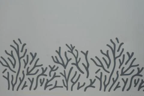 Design patterns resembling a tree in Malaga, Spain, Europe Stock Photos