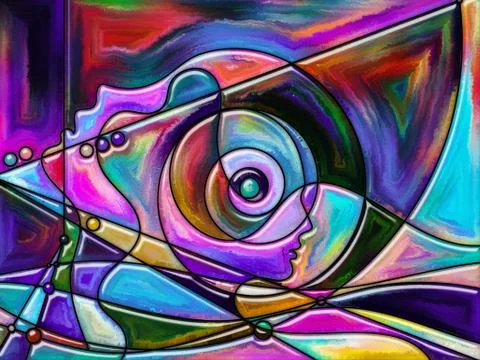 Design Perception Stockillustratie