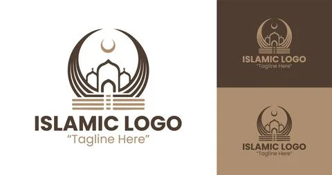 A design perfect for faith-based projects, capturing the essence of Islamic d 스톡 일러스트