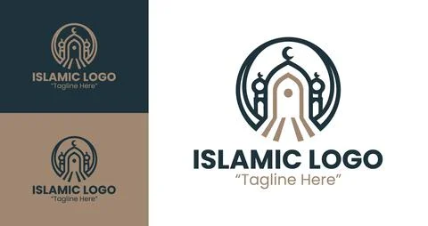 A design perfect for faith-based projects, capturing the essence of Islamic d Stock Illustration