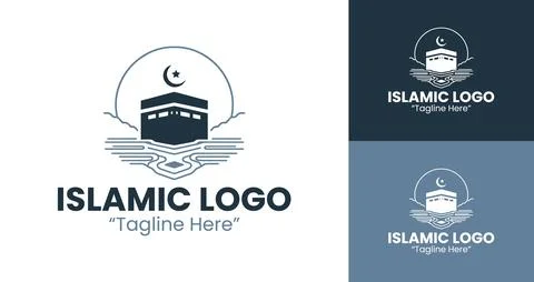 A design perfect for faith-based projects, capturing the essence of Islamic d 스톡 일러스트