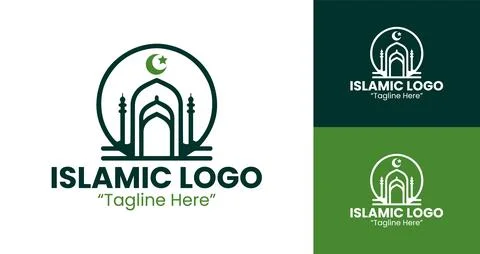 A design perfect for faith-based projects, capturing the essence of Islamic d Stock Illustration