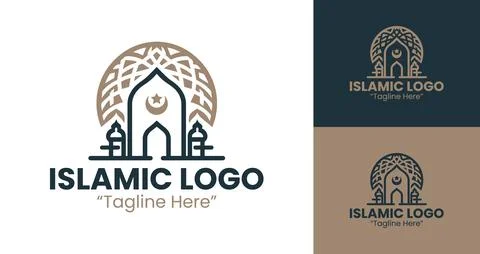 A design perfect for faith-based projects, capturing the essence of Islamic d Stock Illustration