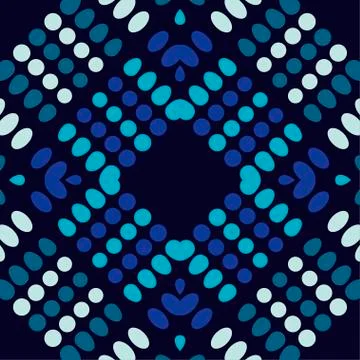 Design of the points. Illustrazione stock