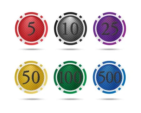 Design poker chips イラスト素材