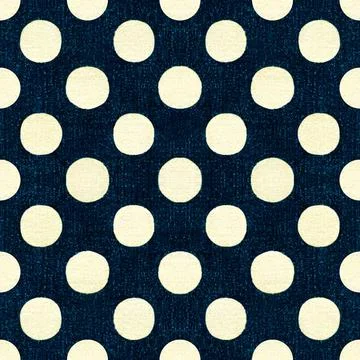 Design of polka dot circles in a seamless pattern 스톡 일러스트