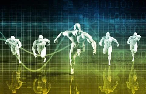 Design Process Illustrazione stock