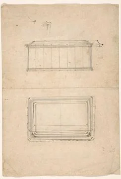 Design for a rectangular cover box. Design for a rectangular cover box wit... Stock Photos