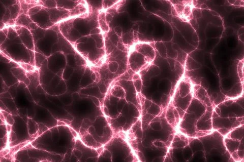 Design red electrical flames computer art texture or background illustration Stock Illustration