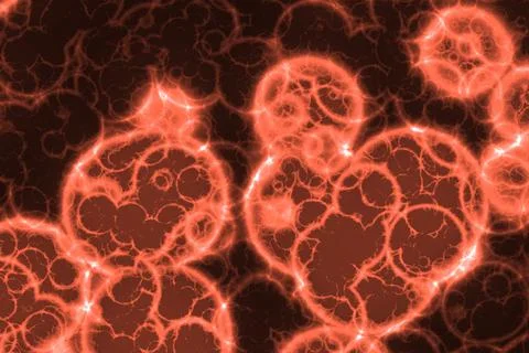 Design red shadowy bio scratch computer graphic backdrop illustration 库存插图