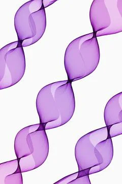 Design of rounded colored lines on white background Stock Illustration