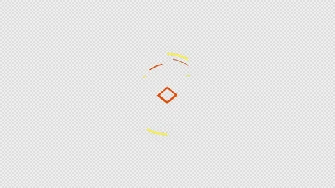 Design Shape Elements Motion Graphics with alpha channel on a transparent Stock Footage 173353307