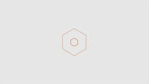 Design Shape Elements Motion Graphics with alpha channel on a transparent bac Stock Footage 173381021